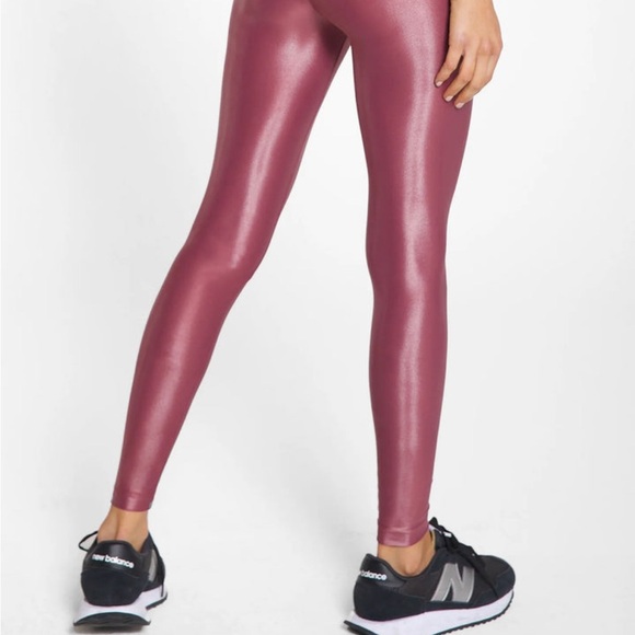 Koral Lustrous High Rise Legging (Ruby Shine) size smalll - Picture 2 of 7